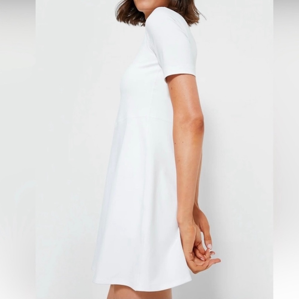 Tuckernuck White Short Sleeve Mini Dress - Picture 3 of 12